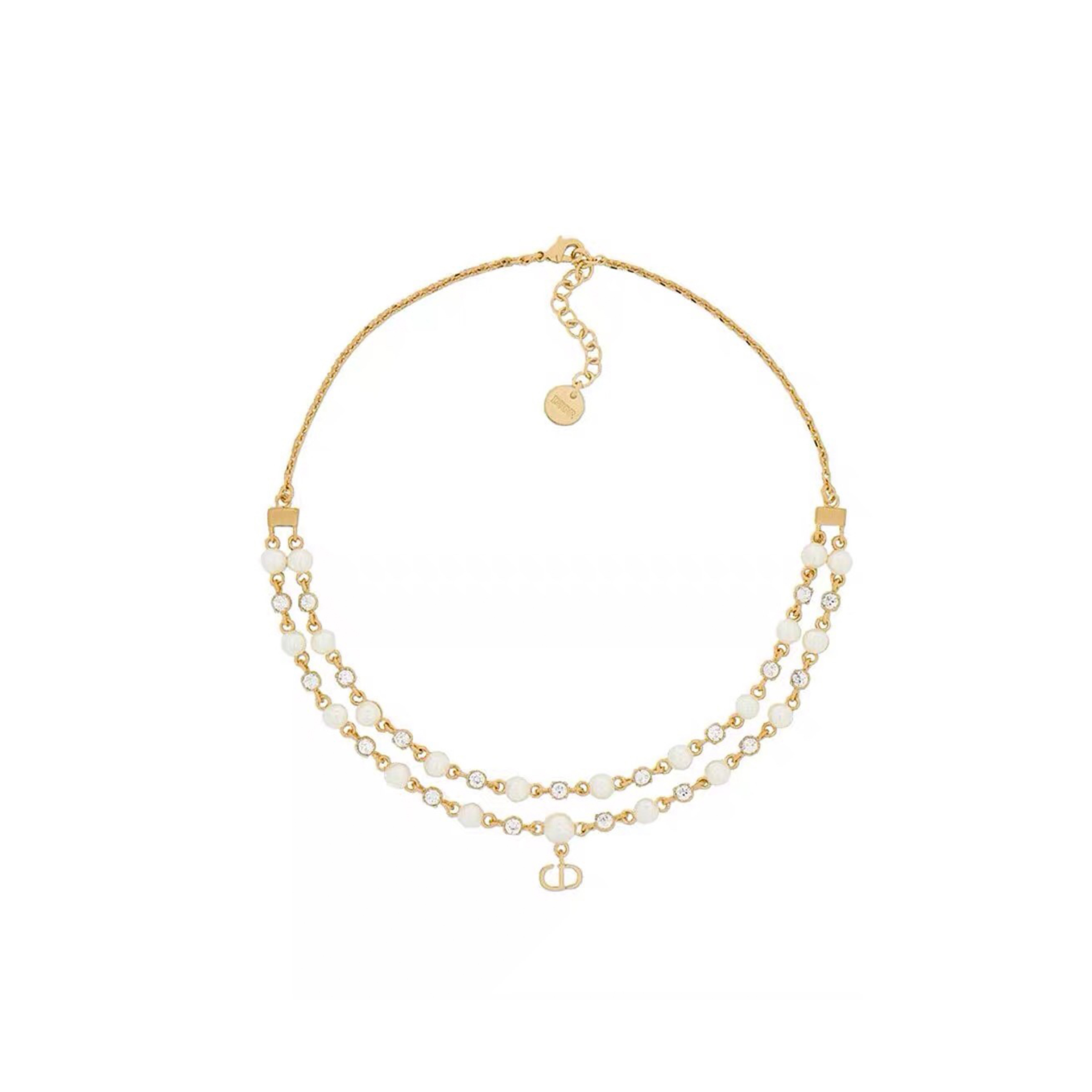 DIOR PETIT CD TREASURE NECKLACE N2851WOMCY_D03S DIOR PETIT CD TREASURE NECKLACE N2851WOMCY_D03S